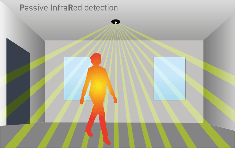 Microwave store security light